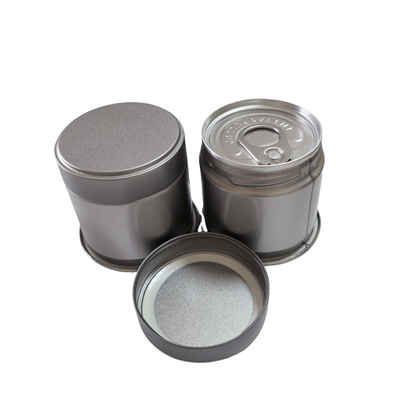 30g Metal Cans Mini Matcha Packaging Container Matcha Powder Cans Tea Tin Manufacturers
