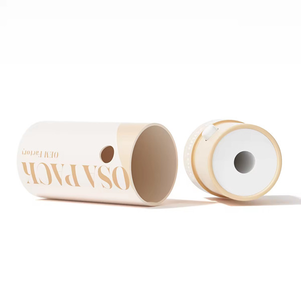 Food Grade Child Safety Paper Tube Child Resistant Round Packaging Childproof Child Proof Button Kraft Custom Paper Tubes